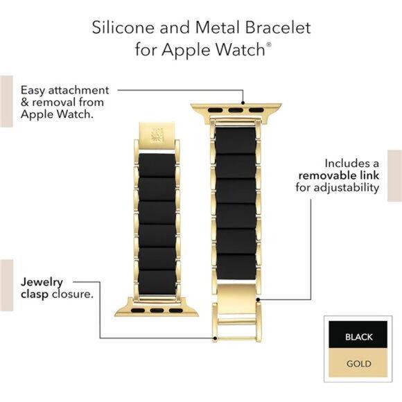 Rubberized Fashion Bracelet: Secure & Adjustable Replacement - Picture 5 of 7